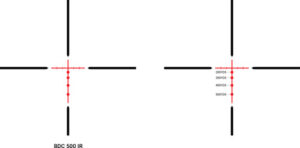ATHLON SCOPE NEOS 4-12X40 - IR BDC 500 SFP 1"