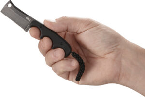 CRKT MINIMALIST CLEAVER NECK - KNIFE 2.13" BLACKOUT W/SHEATH