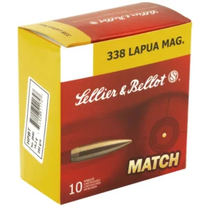 SELLIER & BELLOT 338LAP 250GR HPBT 10RD BOX 10 BOXES PER CASE