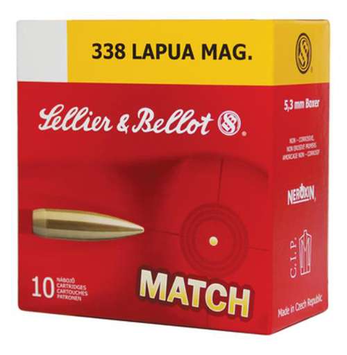 SELLIER & BELLOT 338LAP 250GR HPBT 10RD BOX 10 BOXES PER CASE - Image 4