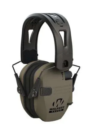WALKERS RAZOR TACTI-GRIP MUFF W/ RUBBER HEADBAND FDE 4/CASE
