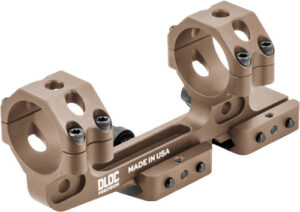 DLOC PRECISION CANTILEVER QD - SCOPE MOUNT 34MM TAN 1.63"