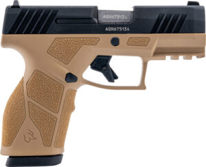 TAURUS GX2 9MM 13-SHOT ADJ. - TAN FRAME BLACK SLIDE