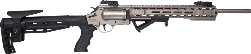IVER JOHNSON 1000 410 3" 18.5" - REVOLVER SHOTGUN TACT. NICKEL