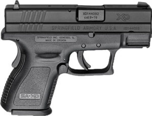 SPRINGFIELD XD SUB-COMPACT 9MM - 3" 10RD ESSENTIALS PACKAGE