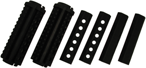 MFT 4 SIDED RAIL 6" HANDGUARD - AR15/M16 POLYMER BLACK