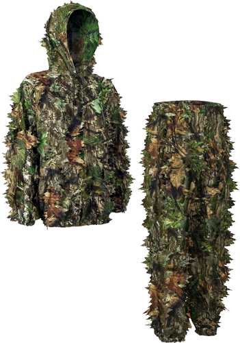 TITAN LEAFY SUIT MOSSY OAK - OBSESSION NWTF S/M PANTS/TOP - Image 3