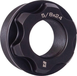 RUGGED SUPPRESSORS FIXED MOUNT - OBSIDIAN 11/16X24