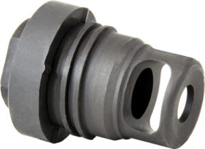 YHM MINI QD MUZZLE BRAKE - 5.56MM FOR 1/2X28 THREADS
