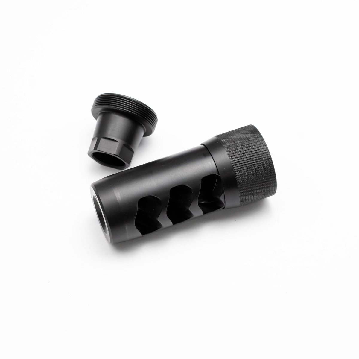 Area 419 Hellfire Self Timing Muzzle Brake 338 Black Nitride 5/8-24