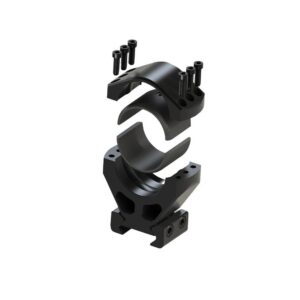 Burris Steel XTR Signature Scope Ring Set with Pos-Align Offset Inserts 1" 1.25" Height - Matte