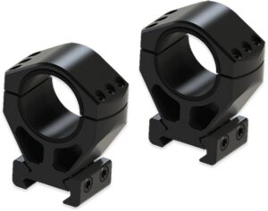 Burris Aluminum XTR Signature Scope Ring Set / Pos-Align Offset Inserts 1" Extra High - Matte