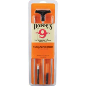 Hoppe's 3 Piece Benchrest Stainless Steel Cleaning Rod - Rifle/ Shotgun