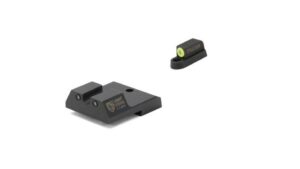 Perfect Dot NS Setw/Yellow Front + U Blk Rear for CZ-USA P-07 & P-09