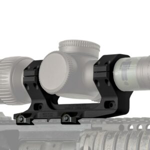 Reptilia AUS Mount 1-Piece Scope Mount 30mm 1.54" H Black Anodized