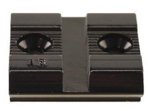 Weaver Standard Top Mount Aluminum Scope Base - Black - #13 - For Remington StevensWinchesterMossberg - Black - #13