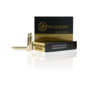 Weatherby Unprimed Brass Rifle Cartridge Cases 28 NOSLER 50/ct