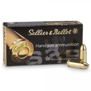 Sellier & Bellot Pistol & Revolver Ammo 9mm Luger 124 gr FMJ 1000/case