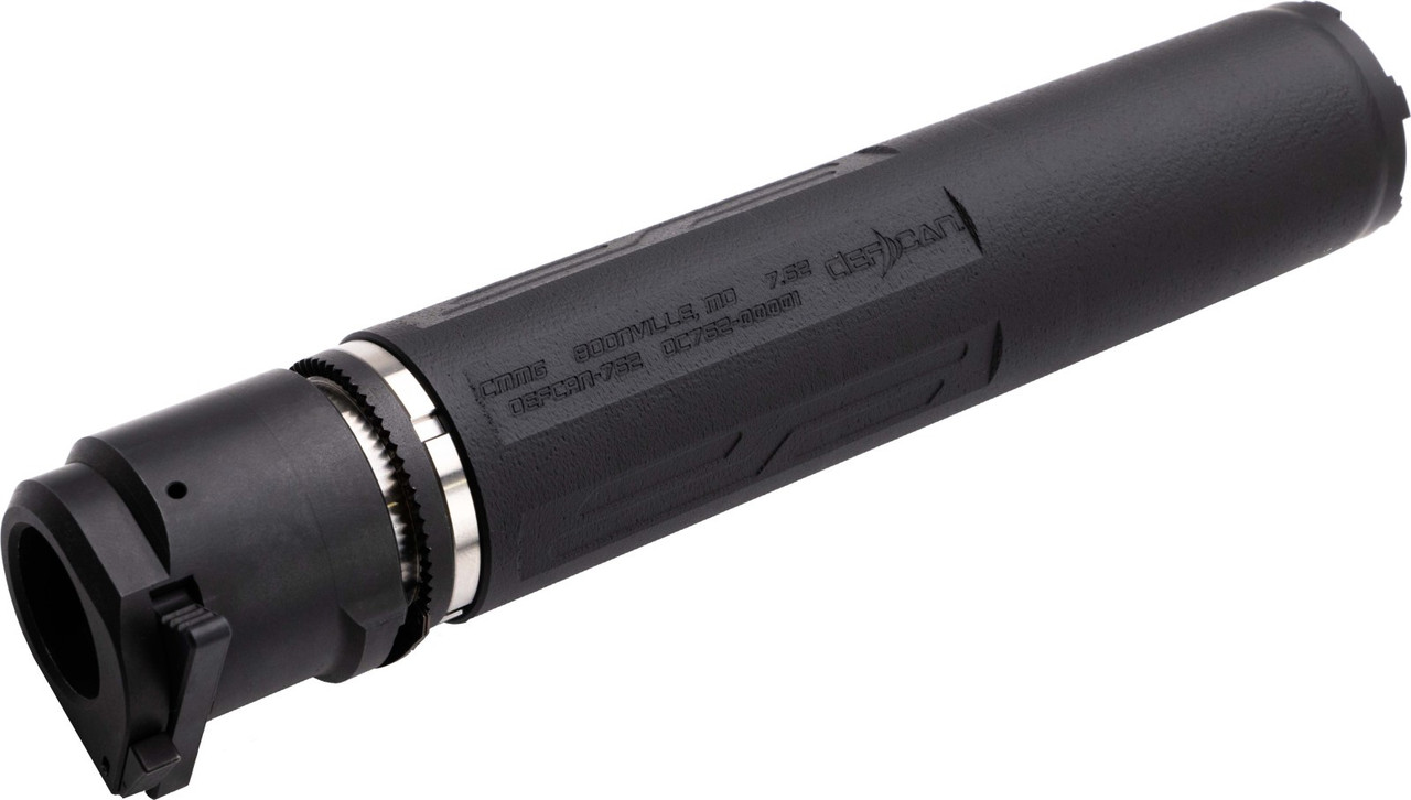 CMMG Defcan 762 Suppressor - Black | 5/8-24
