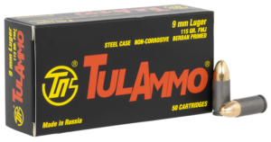 TULAMMO 9MM 115GR FMJ 50RD BOX