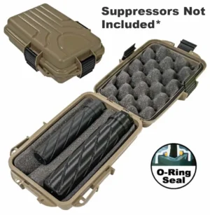 MTM SC2 SUPPRESSOR PROTECTOR 2, DARK EARTH, HEAT TESTED FOAM