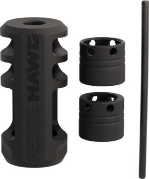 BROWNING RECOIL HAWG MUZZLE - BRAKE MTT BLK W/2 COLLARS/TOOL